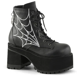 Similicuir 9,5 cm RANGER-105 bottines plateforme lolita