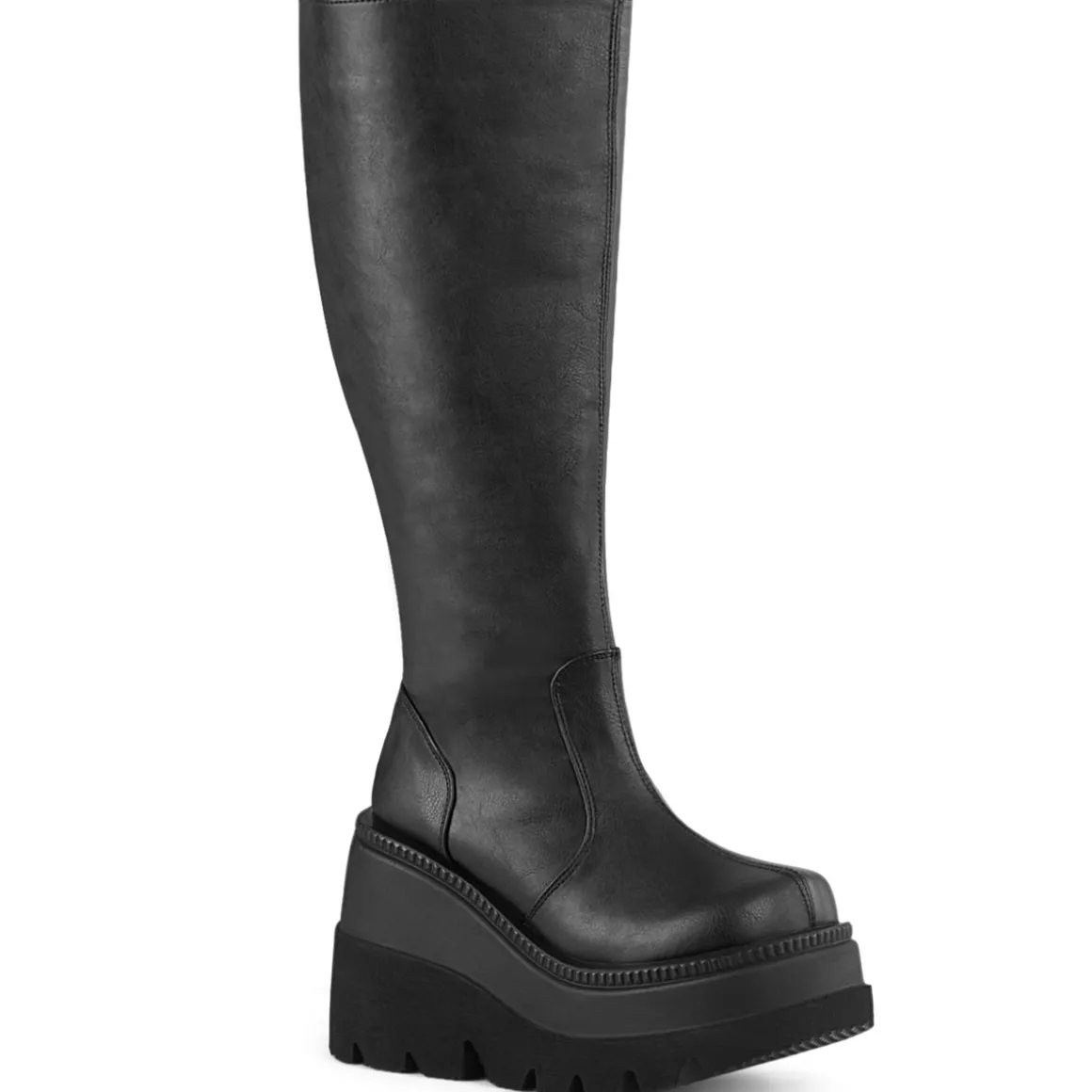 similicuir__cm_shaker_bot_0.webp Similicuir 11,5 cm SHAKER bottes mollets larges et cuisses rondes élastiquées