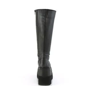 Similicuir 11,5 cm SHAKER bottes mollets larges et cuisses rondes élastiquées