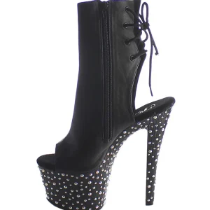 Similicuir 18 cm STARDANCE-1018-7 bottines plateforme pour femmes