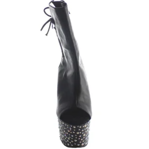 Similicuir 18 cm STARDANCE-1018-7 bottines plateforme pour femmes