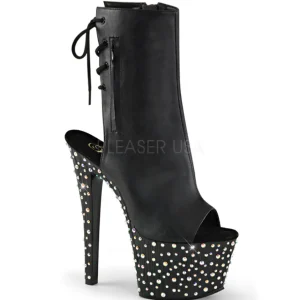 Similicuir 18 cm STARDANCE-1018-7 bottines plateforme pour femmes