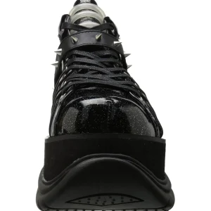 Similicuir Noir 7,5 cm NEPTUNE-100 Chaussures Gothiques Hommes Plateforme