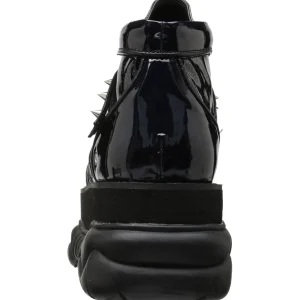 Similicuir Noir 7,5 cm NEPTUNE-100 Chaussures Gothiques Hommes Plateforme