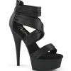 Similicuir plateforme 15 cm DELIGHT-620 chaussures à talons hauts pleaser