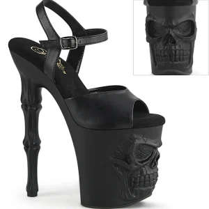 Similicuir plateforme crâne 20 cm RAPTURE-809 talons hauts femme