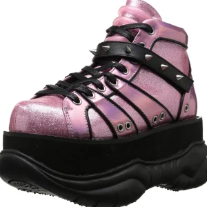 Similicuir Rose 7,5 cm NEPTUNE-100 Chaussures Gothiques Hommes Plateforme