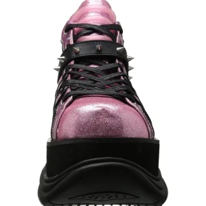 Similicuir Rose 7,5 cm NEPTUNE-100 Chaussures Gothiques Hommes Plateforme