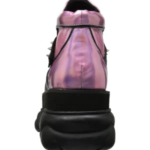 Similicuir Rose 7,5 cm NEPTUNE-100 Chaussures Gothiques Hommes Plateforme