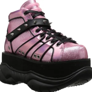 Similicuir Rose 7,5 cm NEPTUNE-100 Chaussures Gothiques Hommes Plateforme