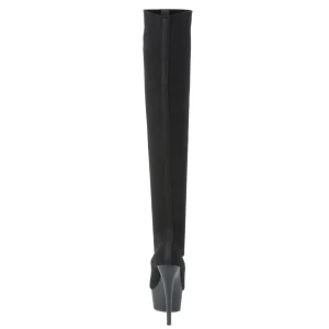 Stretch Nylon 15 cm DELIGHT-3002-1 Cuissardes Haut Talon Sexy