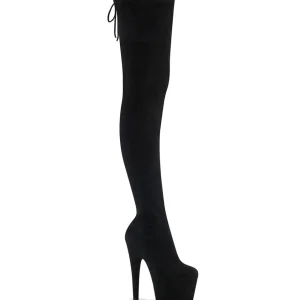 Stretch suede 18 cm ADORE-3008 Cuissardes Haut Talon Sexy