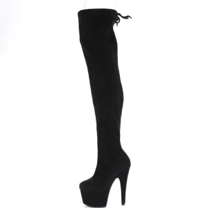 Stretch suede 18 cm ADORE-3008 Cuissardes Haut Talon Sexy