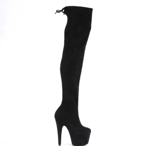 Stretch suede 18 cm ADORE-3008 Cuissardes Haut Talon Sexy