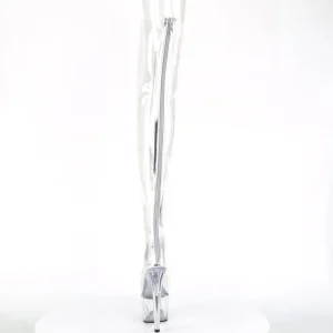 Transparent 18 cm ADORE-3021 Cuissardes Haut Talon Sexy