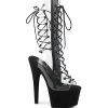 Transparent 18 cm ADORE-700-60FS bottes plateforme de pole dance