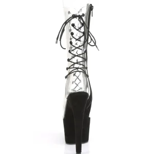 Transparent 18 cm ADORE-700-60FS bottes plateforme de pole dance