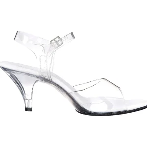 Transparent 8 cm BELLE-308 Talon Haut pour Hommes