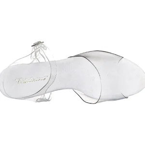 Transparent 8 cm BELLE-308 Talon Haut pour Hommes