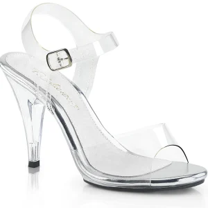 Transparent 10 cm CARESS-408 Sandales Femme a Talon