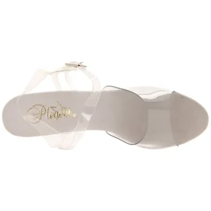Transparent 10 cm CARESS-408 Sandales Femme a Talon