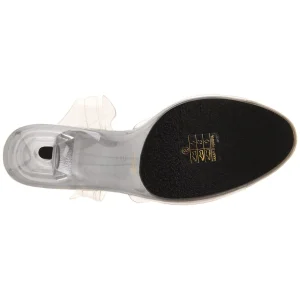 Transparent 10 cm CARESS-408 Sandales Femme a Talon