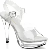Transparent 13 cm COCKTAIL-508 Plateforme Sandales Hauts Talons