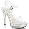 Transparent 13 cm COCKTAIL-508MG Plateforme Sandales Hauts Talons