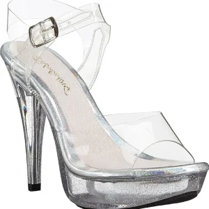Transparent 13 cm COCKTAIL-508MG Plateforme Sandales Hauts Talons