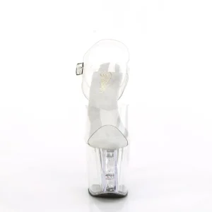 Transparent 19 cm ENCHANT-708AQ2 etincelle sandales avec plateforme