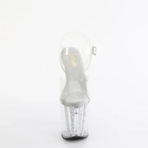Transparent 19 cm ENCHANT-708AQ3 etincelle sandales avec plateforme