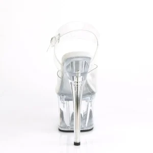 Transparent 18 cm ESTEEM-708 plateforme sandales talons hauts de pole dance