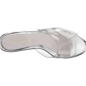 Transparent 13 cm Fabulicious POISE-501 mules talons hauts