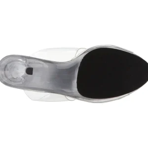 Transparent 12 cm FLAIR-402 mules talons hauts