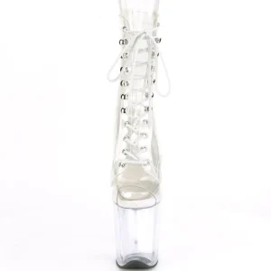 Transparent 20 cm FLAMINGO-1021C bottes plateforme de pole dance