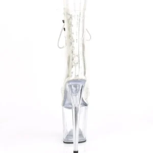 Transparent 20 cm FLAMINGO-1021C bottes plateforme de pole dance