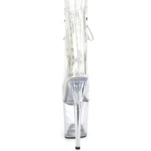 Transparent 20 cm FLAMINGO-1020C bottes plateforme de pole dance