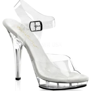 Transparent 13 cm LIP-108 Plateforme Chaussures Talon Haut