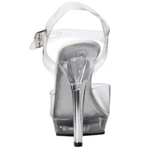 Transparent 13 cm LIP-108 Plateforme Chaussures Talon Haut