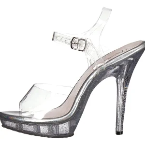 Transparent 13 cm LIP-108MG Chaussures pour femmes a talon