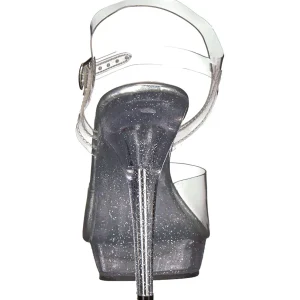 Transparent 13 cm LIP-108MG Chaussures pour femmes a talon