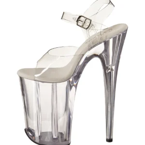 Transparent 23 cm Pleaser INFINITY-908 Talons Hauts Plateforme