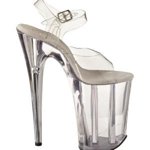 Transparent 23 cm Pleaser INFINITY-908 Talons Hauts Plateforme
