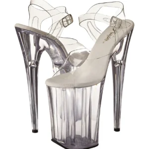 Transparent 23 cm Pleaser INFINITY-908 Talons Hauts Plateforme