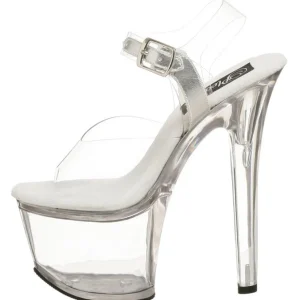 Transparent 18 cm SKY-308 Plateforme Haut Talon
