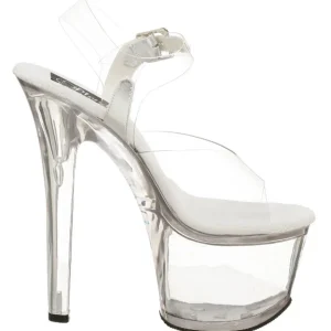 Transparent 18 cm SKY-308 Plateforme Haut Talon