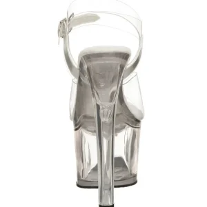 Transparent 18 cm SKY-308 Plateforme Haut Talon