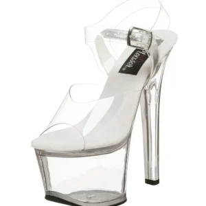 Transparent 18 cm SKY-308 Plateforme Haut Talon