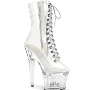 Transparent 18 cm SPECTATOR-1040C bottines de striptease