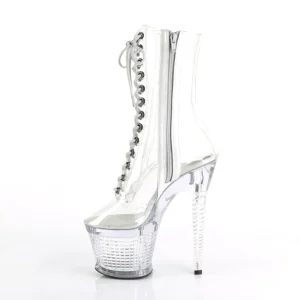 Transparent 18 cm SPECTATOR-1040C bottines de striptease